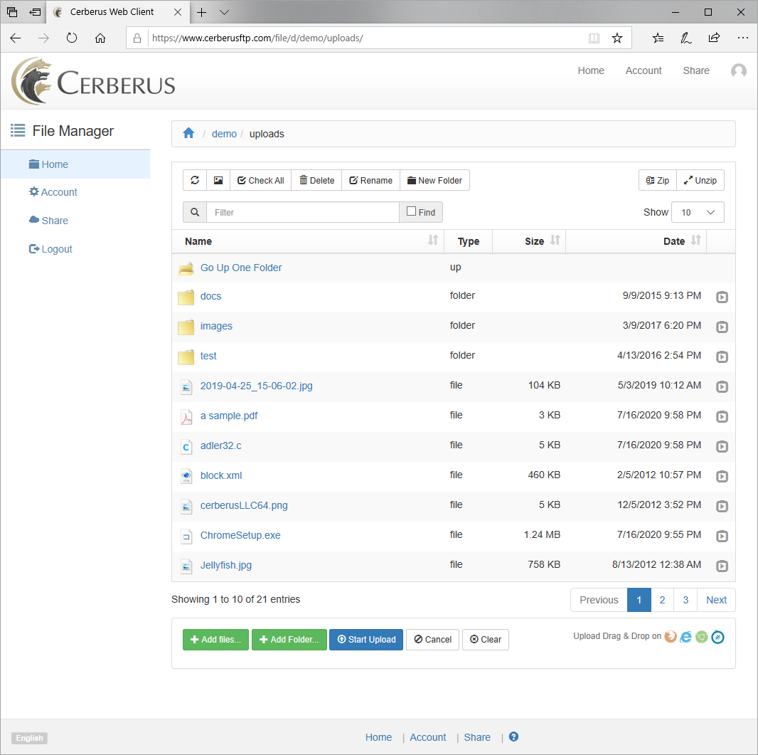 download the new version for ios Cerberus FTP Server Enterprise 13.2.0